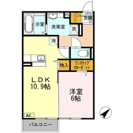 【間取り】 | エスポワールⅡ