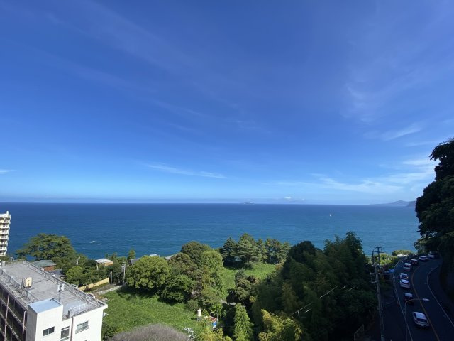 ライオンズマンション熱海の展望|目の前に広がる相模湾