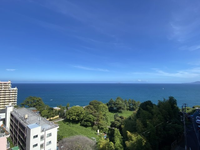 ライオンズマンション熱海の展望|バルコニー右側の眺望
