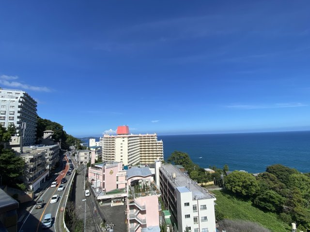 ライオンズマンション熱海の展望|バルコニー左側の眺望