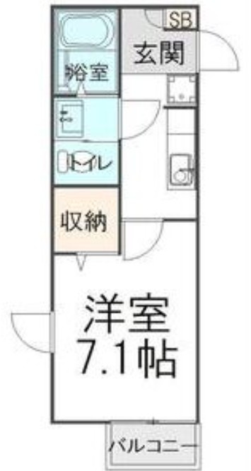 二和壱番館の間取り