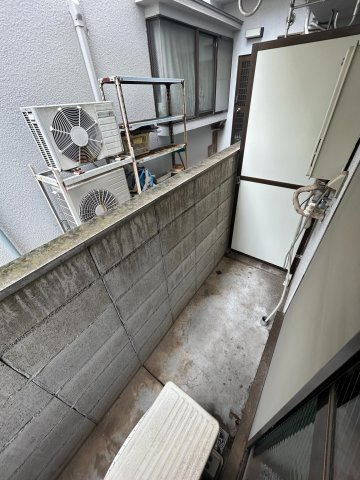 アゼリアハイツのバルコニー