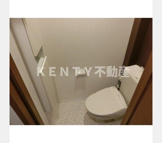【トイレ】 | グラード中央 | 清潔感のあるトイレです
