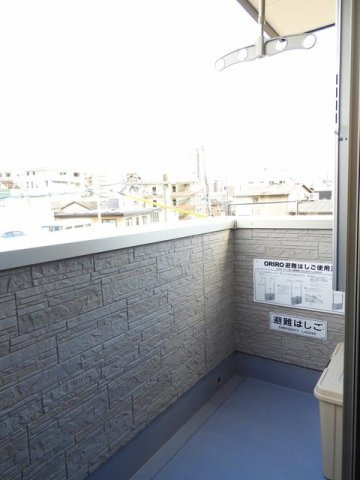 ルミナス　カニヤのバルコニー