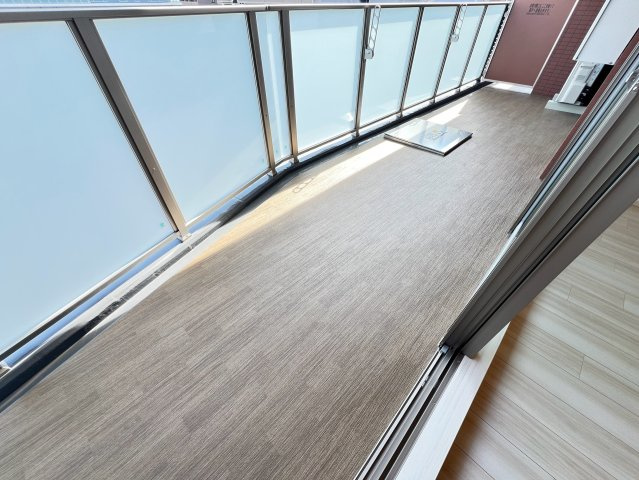 プレジオ北浜のバルコニー