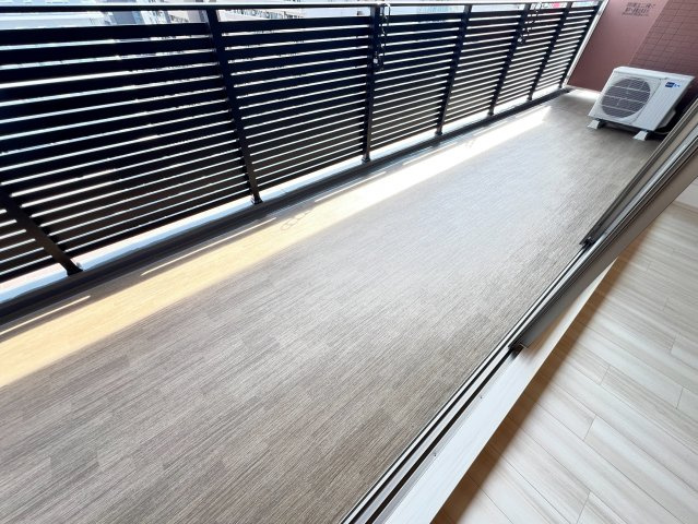 プレジオ北浜のバルコニー