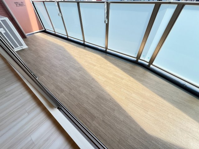 プレジオ北浜のバルコニー