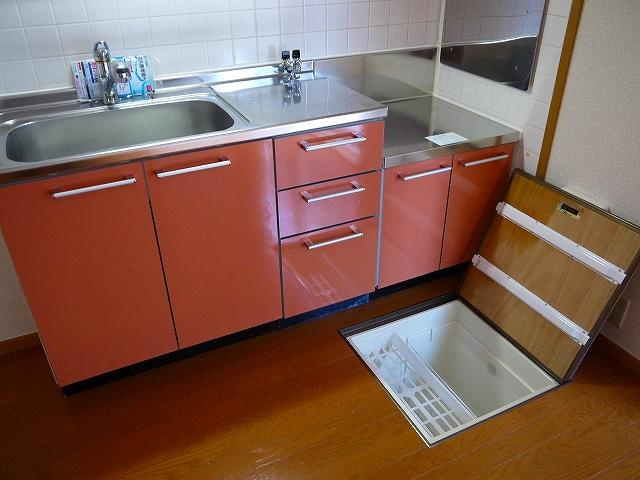 フローリッシュいづみⅡのキッチン|キッチンです