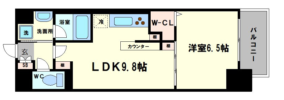 ディアコートオリヴィエの間取り