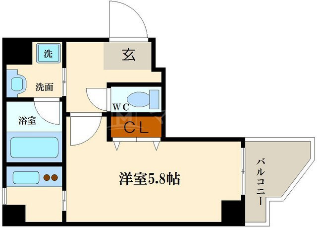 CHATEAU NAMBA RIPPLEの間取り