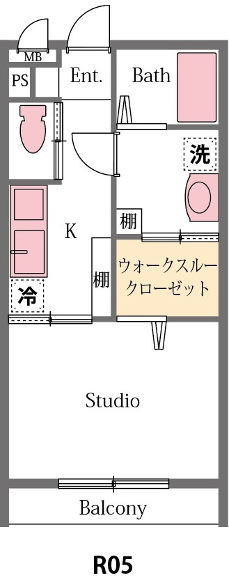 メゾン・ド・アベイユの間取り