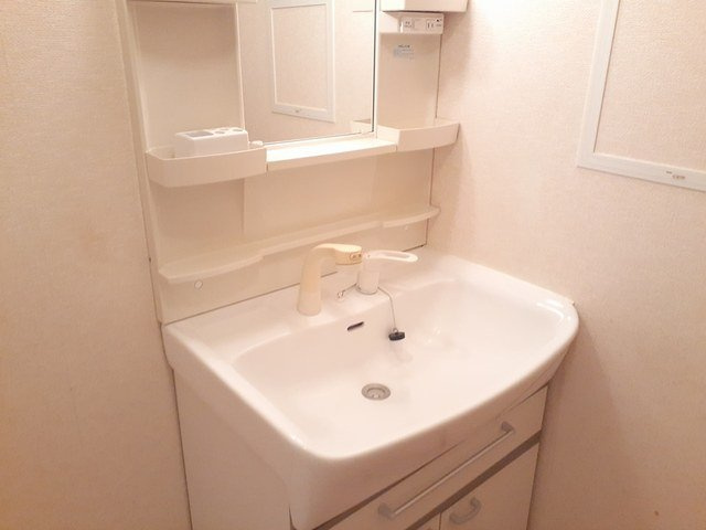 ソレアード萩山の洗面所
