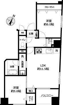 【間取り】 | ステラート田園調布