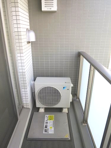 アジェスト新桜台のバルコニー