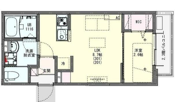 KEIAI RESIDENCE 北戸田Ⅱの間取り