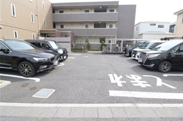 カサミエントの駐車場
