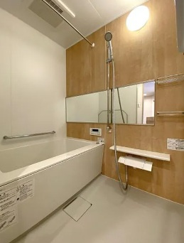 川越パーク・ホームズの浴室|日々の暮らしに欠かせないお風呂です
