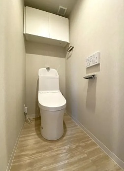 川越パーク・ホームズのトイレ|清潔感のあるトイレです