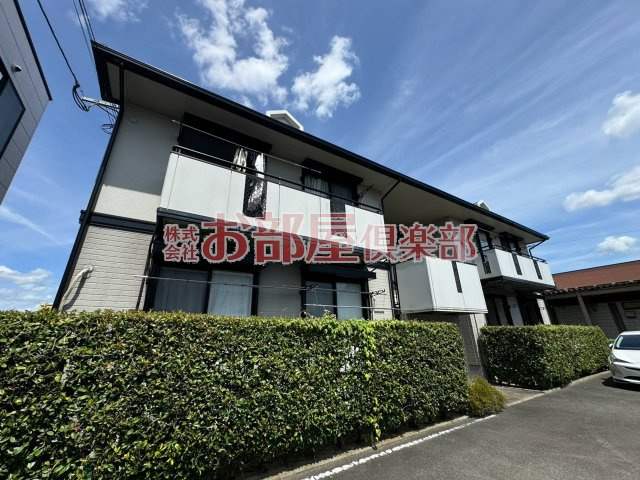 ハイフラワーコーポ Bの外観|落ち着いた雰囲気の外観です