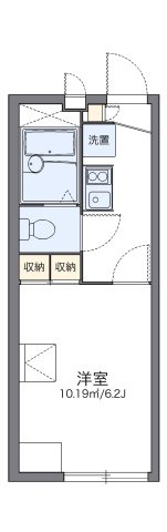 レオパレス穂風の間取り|代表的な間取のため実際の間取とは異なる場合があります