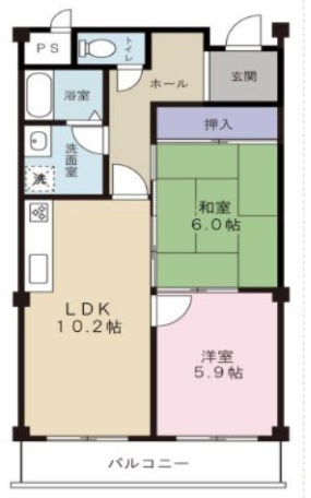 【間取り】 | メゾンロゼ