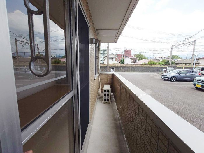 ソフィア南本町のバルコニー