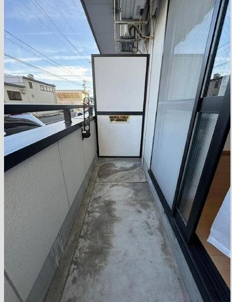 本州ビルⅢのバルコニー