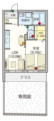 （シニア限定）ヘーベルVillage淵野辺の間取り