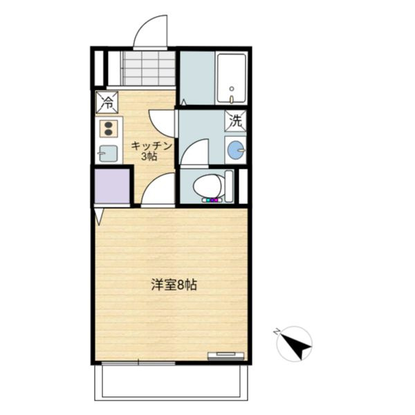 Belle Sweet Ⅱ号館の間取り