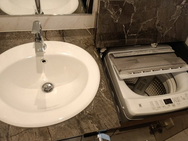 Smart Residence IoTele　初台の洗面所|スペースが確保できる洗面所です