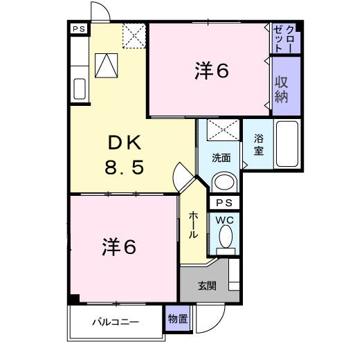 プランドールの間取り
