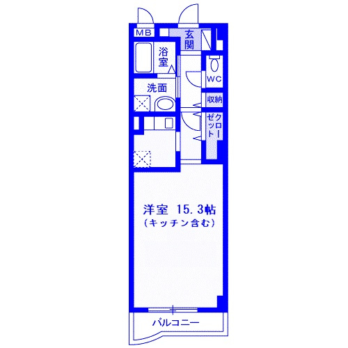 クラールアンジュの間取り