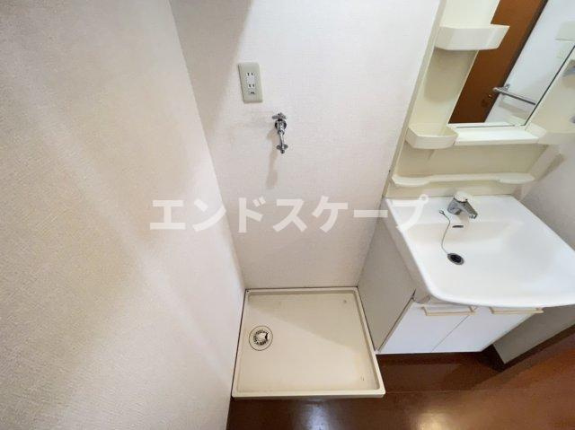 ニューポワールAの洗面所|高崎、前橋エリアのお部屋探しはエンドスケープまで！お客様の理想お聞かせ下さい♪