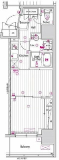 【間取り】 | ガーラ・プレシャス門前仲町 | 間取りです。