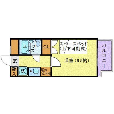 マリオン代々木公園の間取り