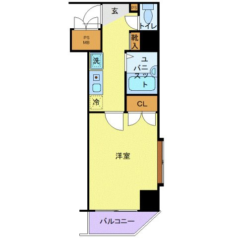 ガラ・シティ笹塚の間取り