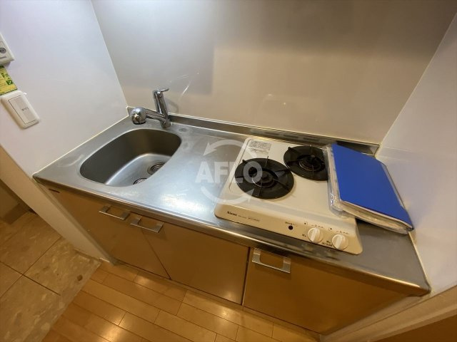 ユーレジデンス淀屋橋のキッチン|ジュネーゼグラン淀屋橋　2口ガスシステムキッチン