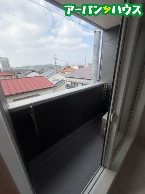 ヴィーナスコート島田本町のバルコニー