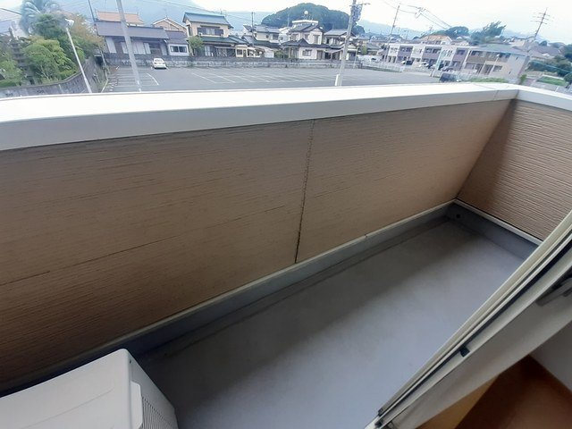 グラシュ・プレーヌⅦ　Ｃのバルコニー