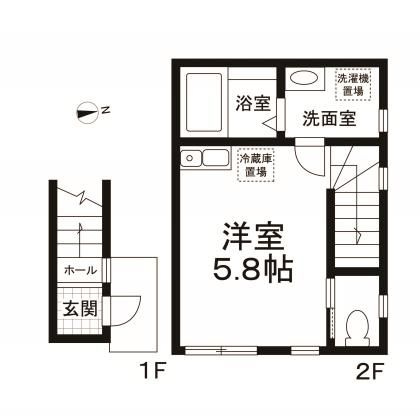 ガーデンコート経堂の間取り