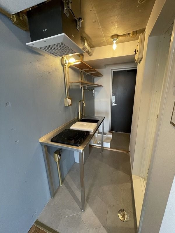 桜新町アムフラットのキッチン|きれいなキッチンです
