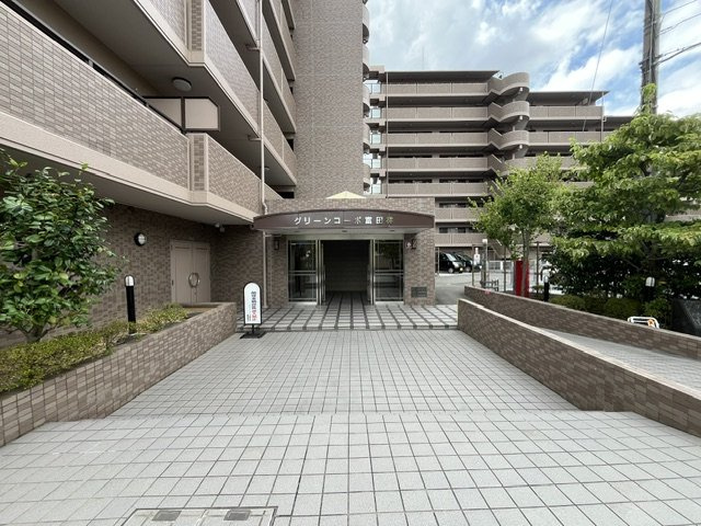 グリーンコーポ富田林のエントランス