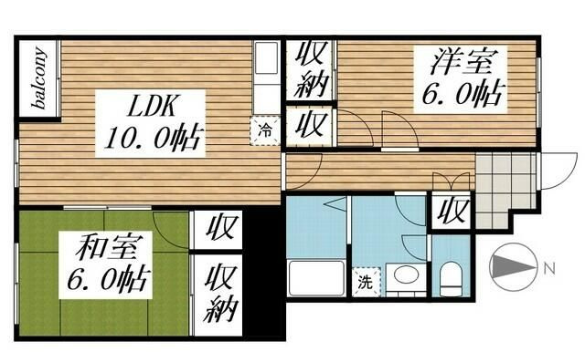 サンライズ９７の間取り