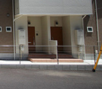アムールSⅡ のエントランス