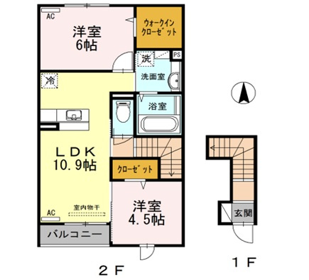 【間取り】 | ボヌール末広