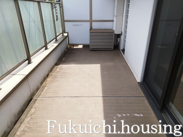 ソラミテラス松原のバルコニー