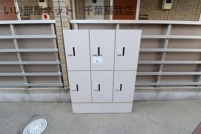 ジェンティーレ ヤマザキのその他共用部分|宅配ボックスがあると、自分の時間を有効活用できますね！