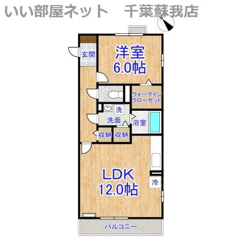 ジェンティーレ ヤマザキの間取り|ひと味違う？不動産屋のイメージを変えたい！『いい部屋ネット千葉蘇我店』へ是非お越しください♪