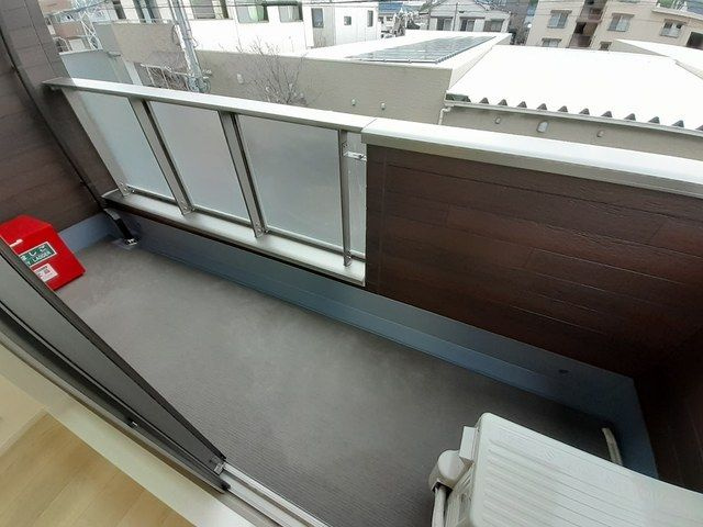 シャインのバルコニー