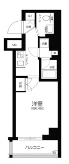 【間取り】 | プレセダンヒルズ門前仲町 | 間取りです。